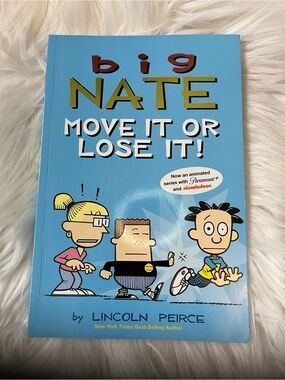 Big Nate: Move It or Lose It! - Blue Coffee Table Book
